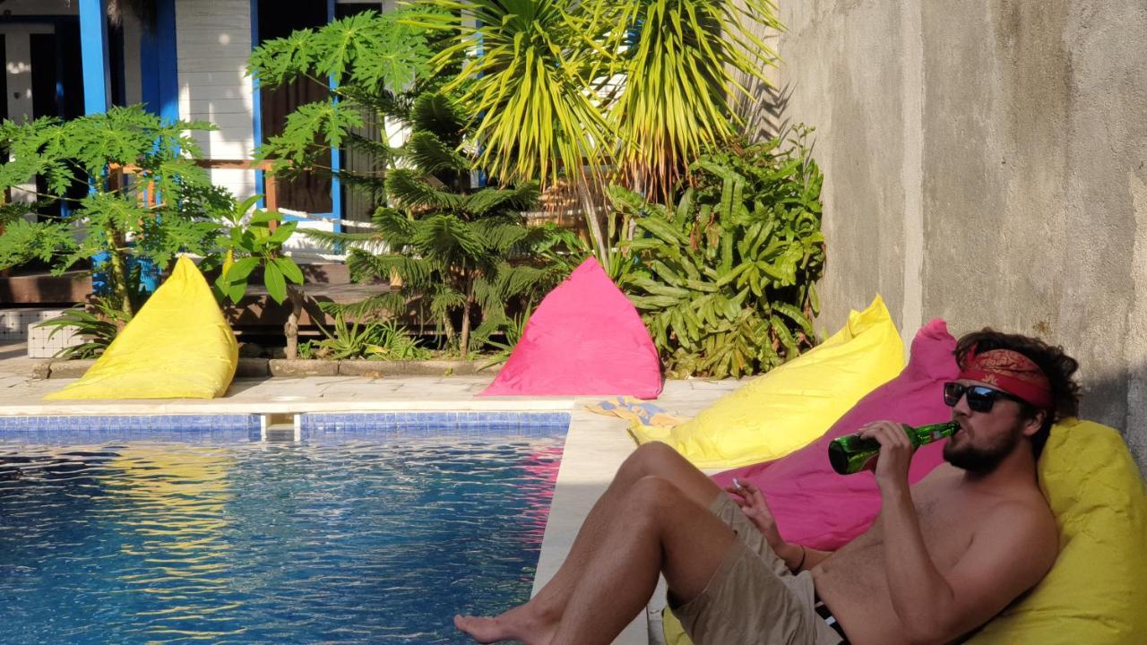 Tropical House Bungalows غيلي تراوانغان المظهر الخارجي الصورة