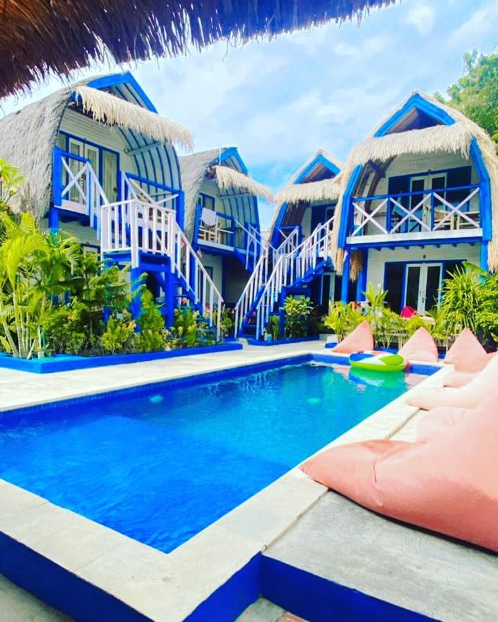 Tropical House Bungalows غيلي تراوانغان المظهر الخارجي الصورة